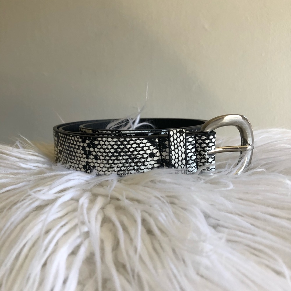 Snake Print Belt